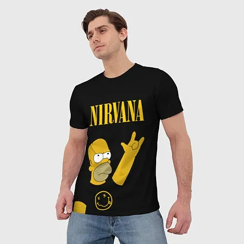 3D-футболки Nirvana