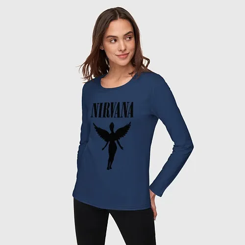 Женские футболки с рукавом Nirvana