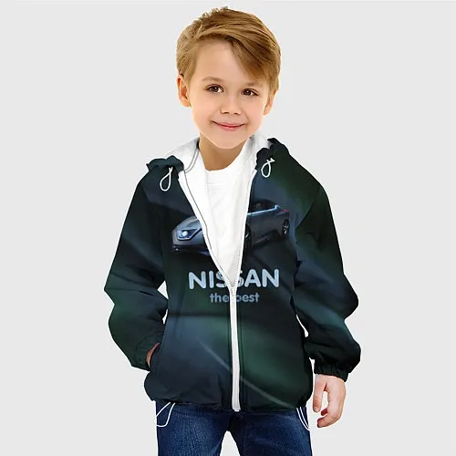 Детские куртки с капюшоном Ниссан