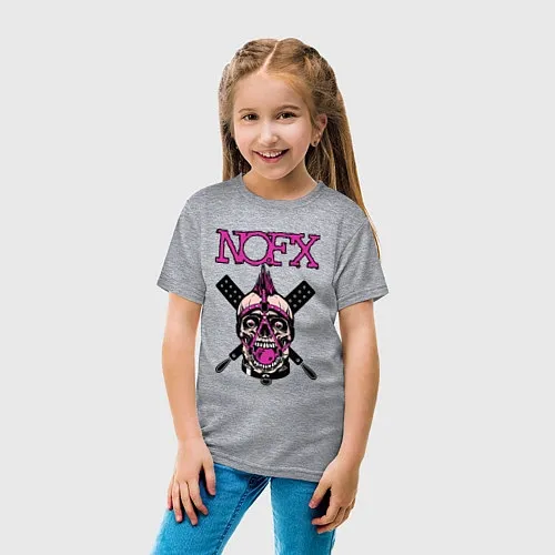 Детские хлопковые футболки NOFX