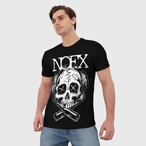 Мужские 3D-футболки NOFX