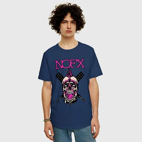 Мужские хлопковые футболки NOFX