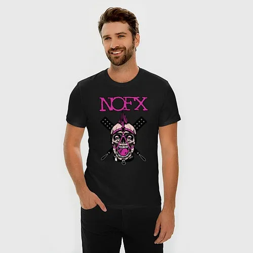 Мужские приталенные футболки NOFX