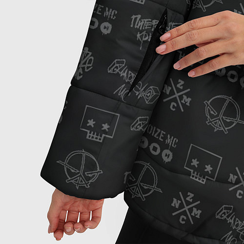 Женские куртки с капюшоном Noize MC
