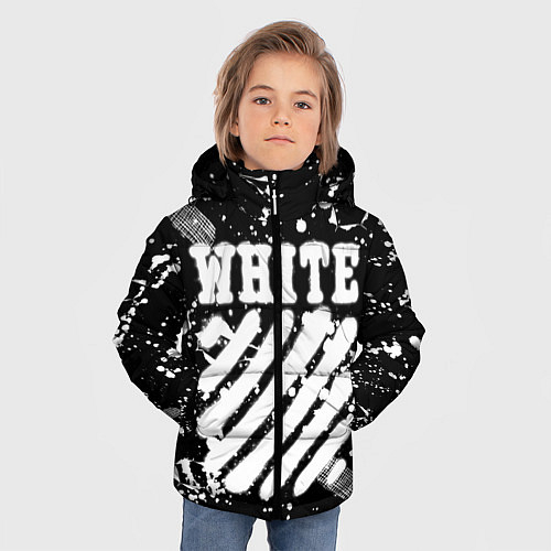 Детские куртки с капюшоном Off-White