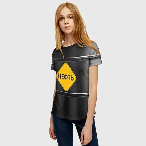 Женские футболки для нефтянника