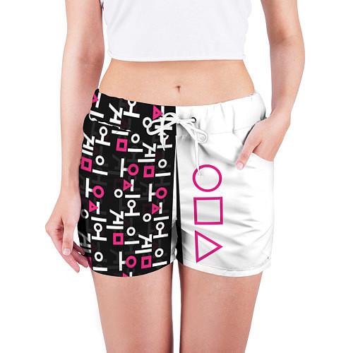 Женские шорты Игра в кальмара