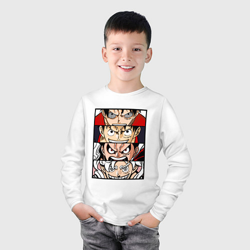 Детские футболки с рукавом One Piece