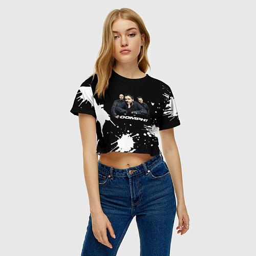 Женские укороченные футболки Oomph!