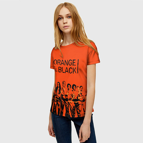 Женские 3D-футболки Orange Is the New Black