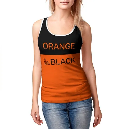 Женские 3D-майки Orange Is the New Black