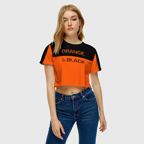 Женские укороченные футболки Orange Is the New Bla