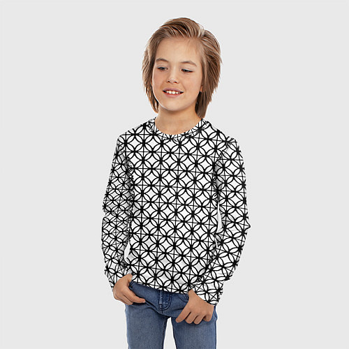 Детские футболки с рукавом с орнаментом