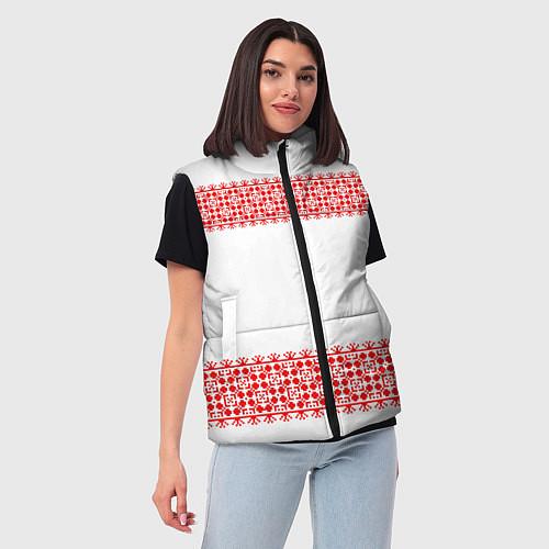 Женские жилетки с орнаментом