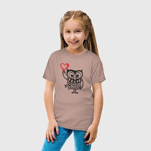 Детские футболки с совами
