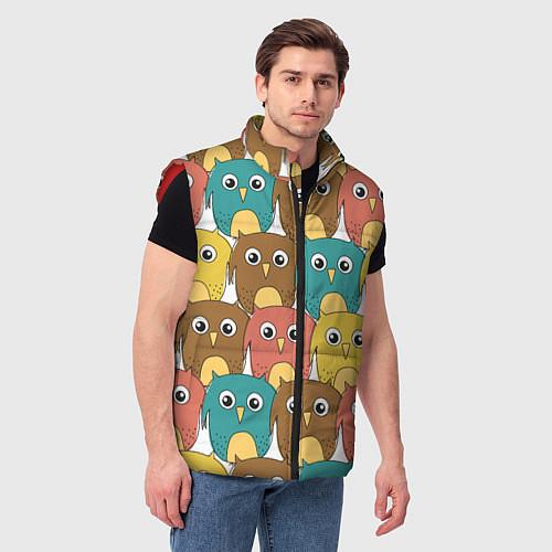 Мужские жилетки с совами