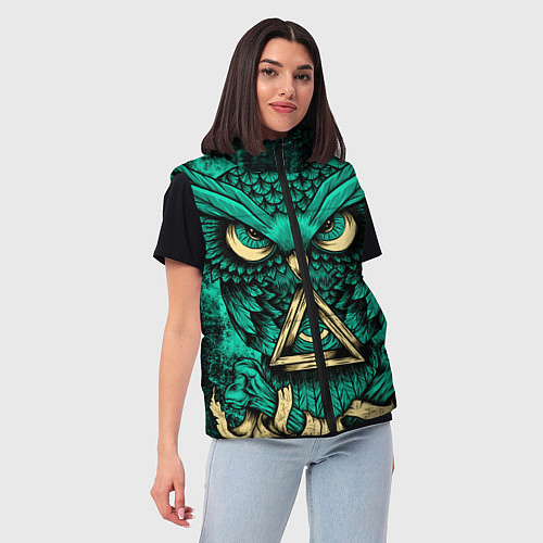 Женские жилетки с совами