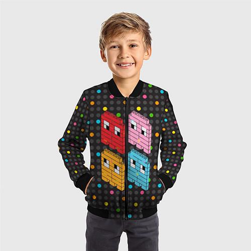 Детские куртки-бомберы Pac-Man