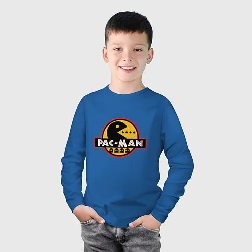 Детские футболки с рукавом Pac-Man