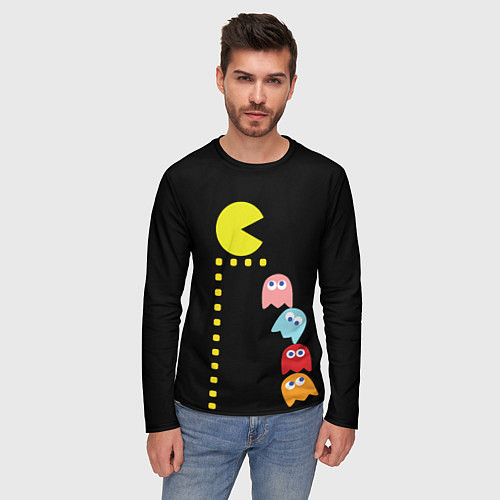 Мужские футболки с рукавом Pac-Man