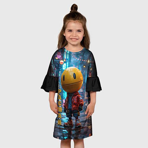 Платья укороченные Pac-Man