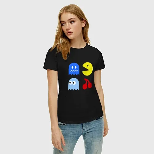 Хлопковые футболки Pac-Man