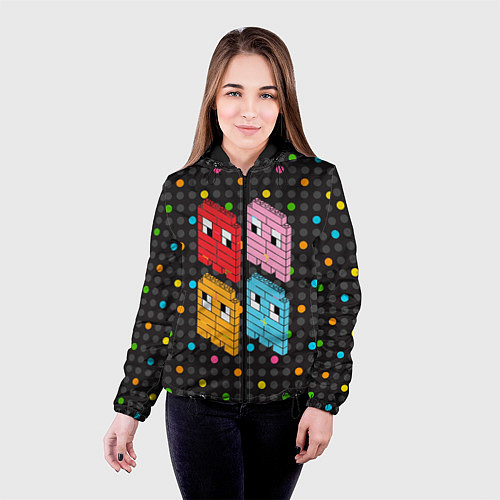 Женские демисезонные куртки Pac-Man