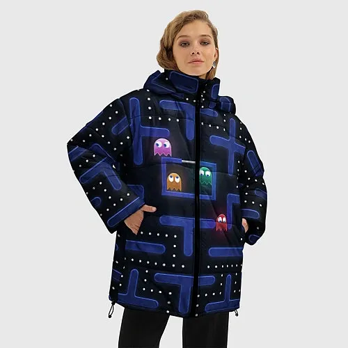 Женские зимние куртки Pac-Man