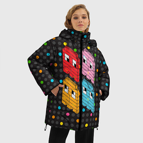 Женские куртки с капюшоном Pac-Man