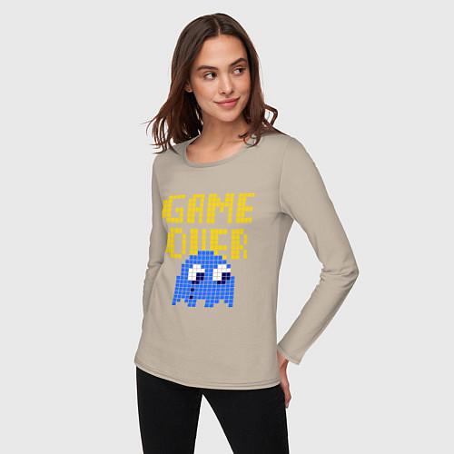 Женские футболки с рукавом Pac-Man