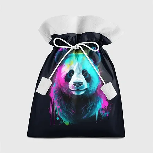 Мешки подарочные с пандами
