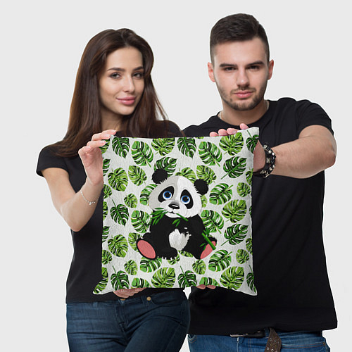 Декоративные подушки с пандами