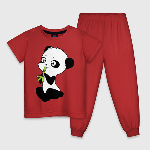 Детские пижамы с пандами