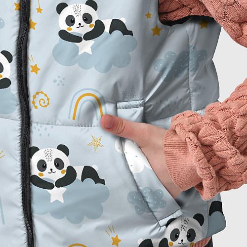 Детские жилетки с пандами