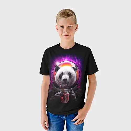 3D-футболки с пандами