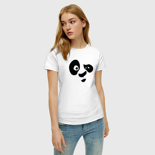 Женские хлопковые футболки с пандами