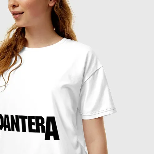 Женские хлопковые футболки Pantera