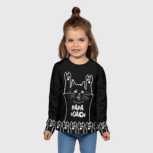 Детские футболки с рукавом Papa Roach