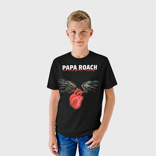 Детские 3D-футболки Papa Roach
