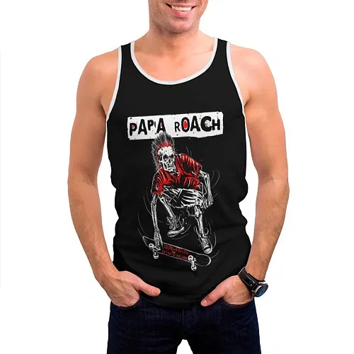 Мужские майки-безрукавки Papa Roach
