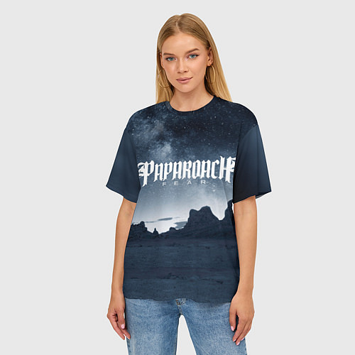 Женские футболки оверсайз Papa Roach