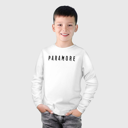 Детские хлопковые лонгсливы Paramore