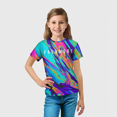 Детские 3D-футболки Paramore