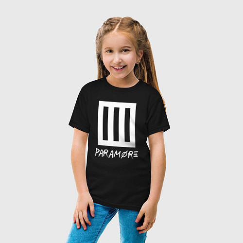 Детские хлопковые футболки Paramore