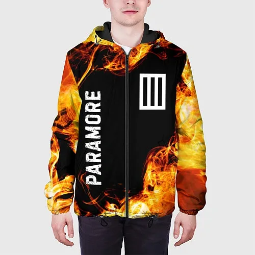Мужские куртки с капюшоном Paramore