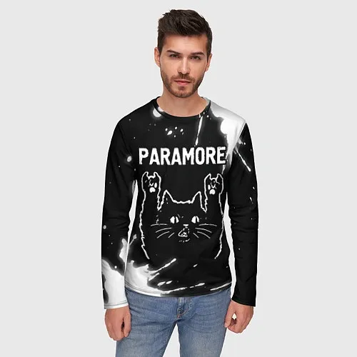 Мужские футболки с рукавом Paramore