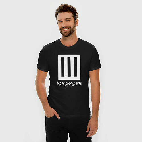 Мужские приталенные футболки Paramore