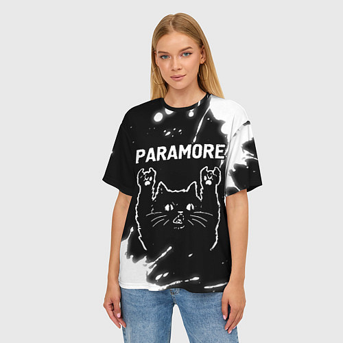 Женские 3D-футболки Paramore