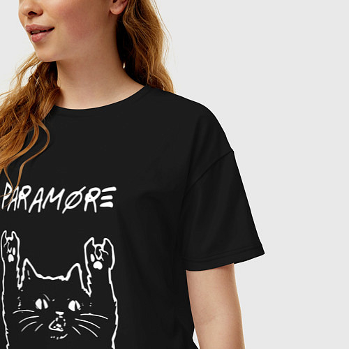 Женские хлопковые футболки Paramore