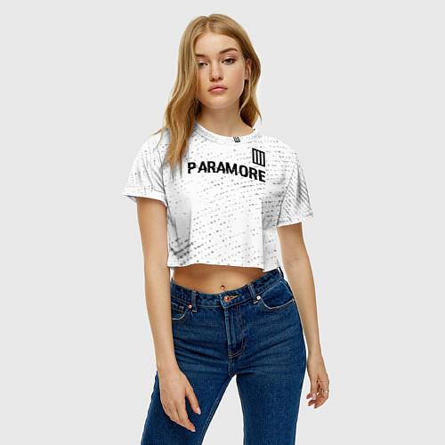 Женские укороченные футболки Paramore